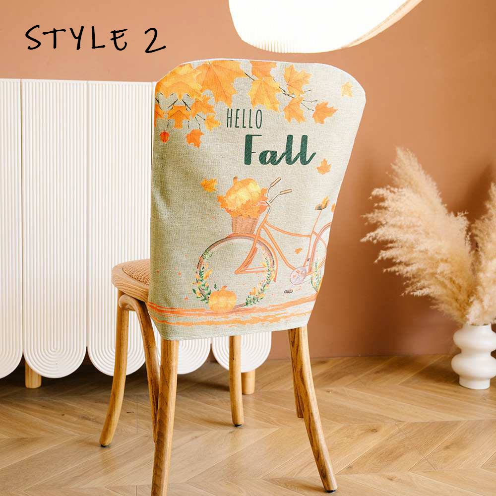 Hello Fall Chair Back Covers