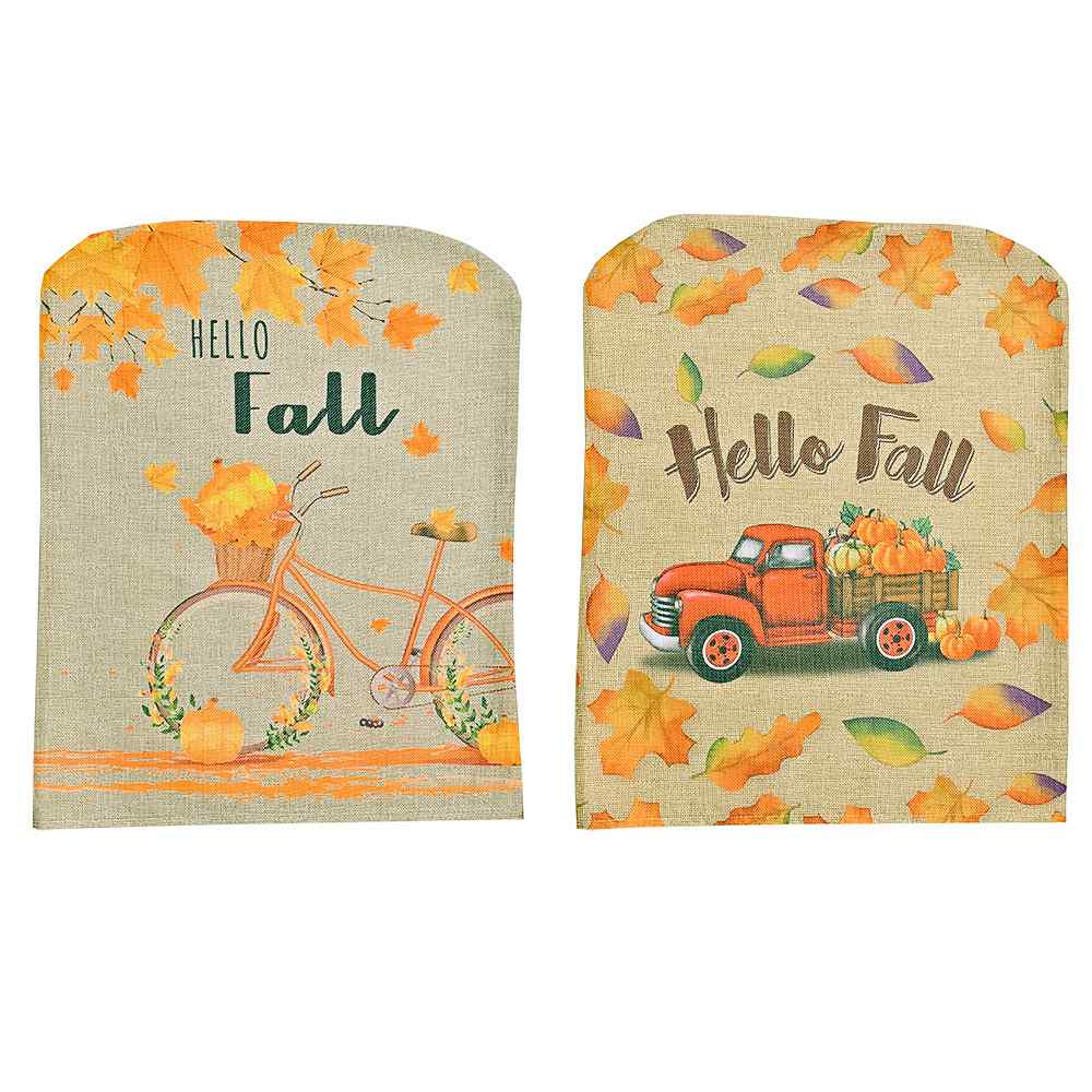 Hello Fall Chair Back Covers