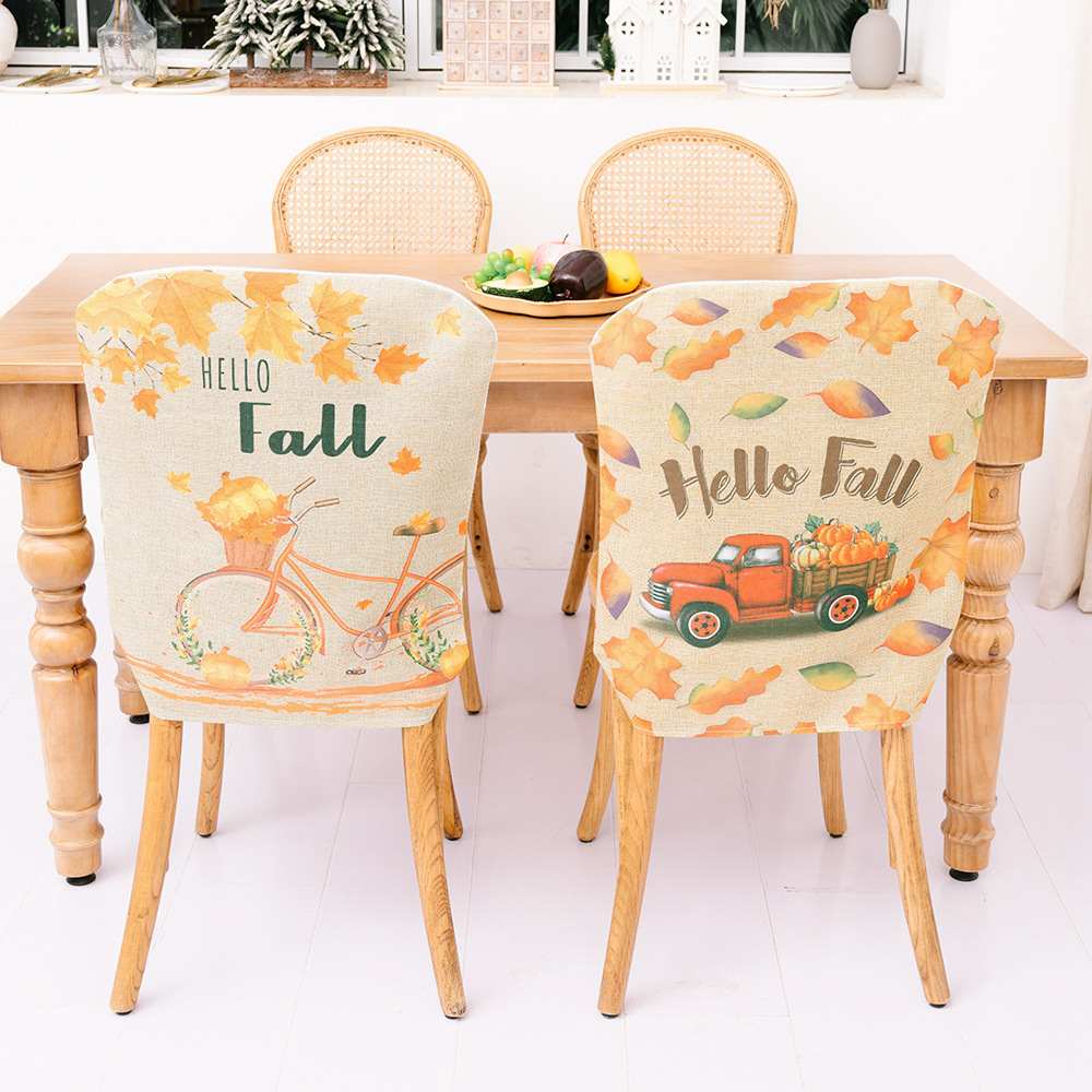 Hello Fall Chair Back Covers