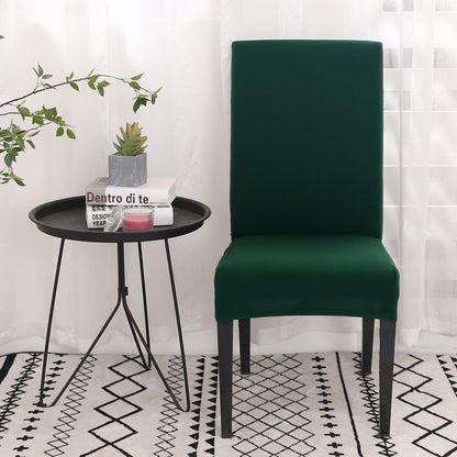 Solid Dark Green Chair Cover - Wiskly Store