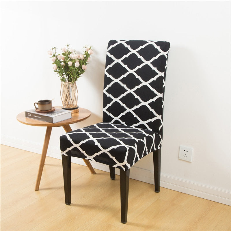 Alana Black Chair Cover