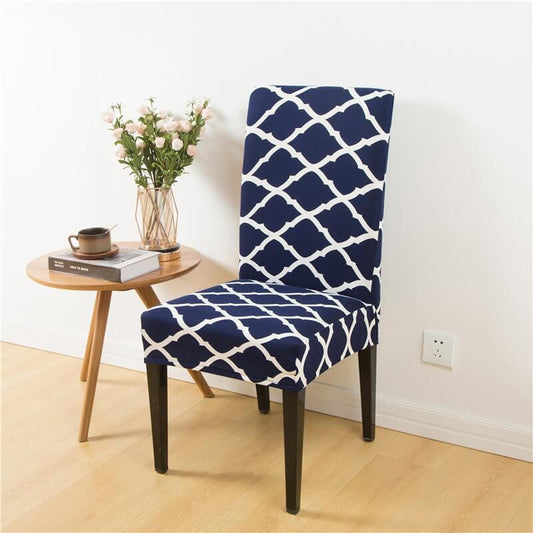 Alana Blue Chair Cover