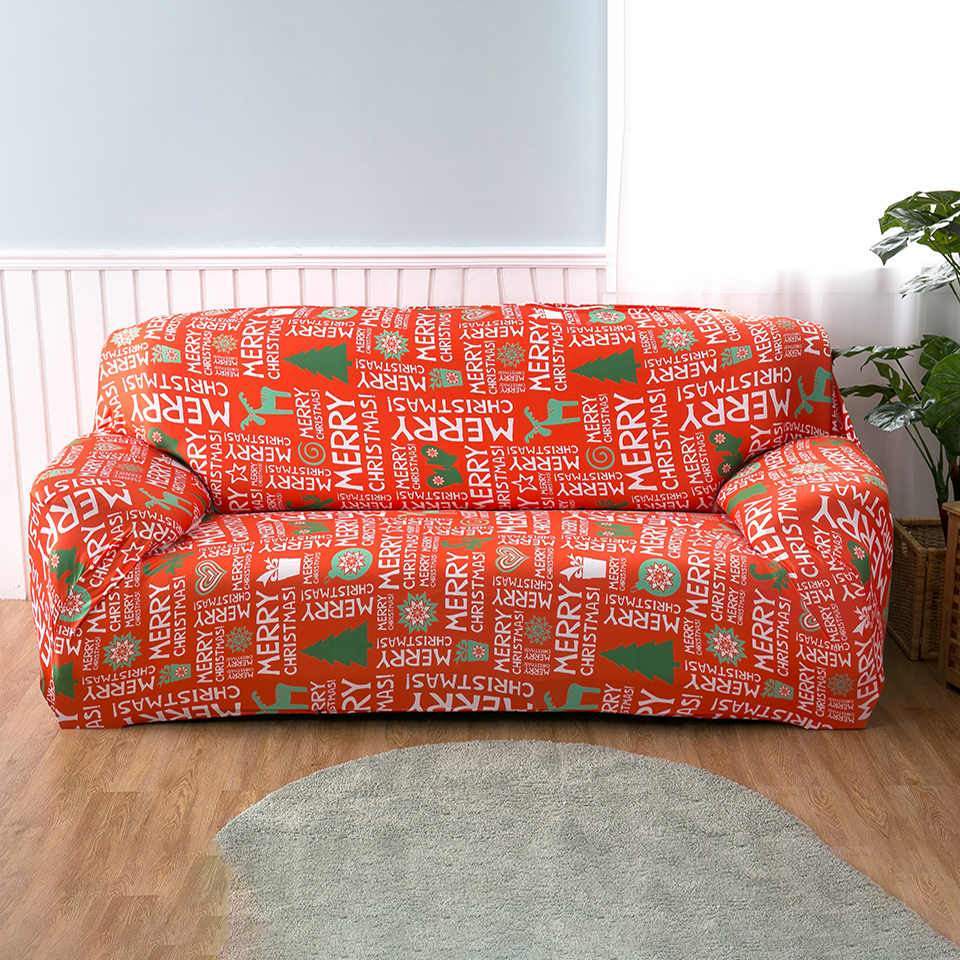 Christmas Red Sofa Cover - Wiskly Store