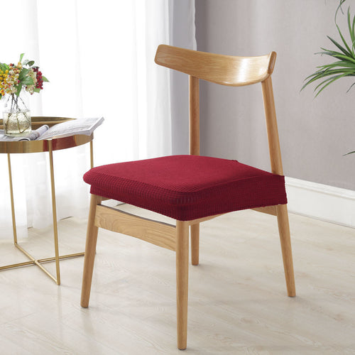 Burgundy Chair Seat Cover