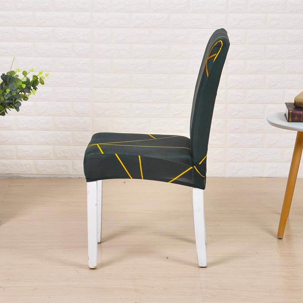 Loui Geometric Chair Cover - Wiskly Store