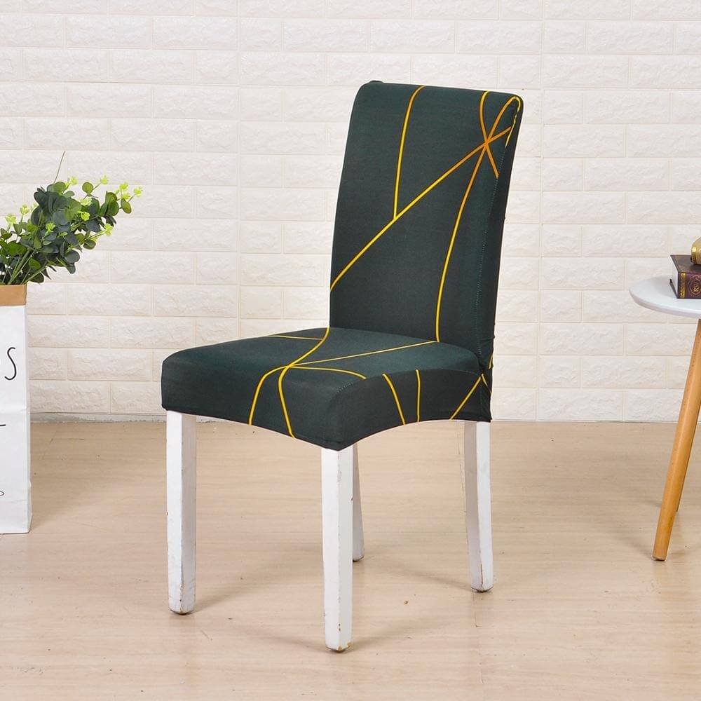 Loui Geometric Chair Cover - Wiskly Store